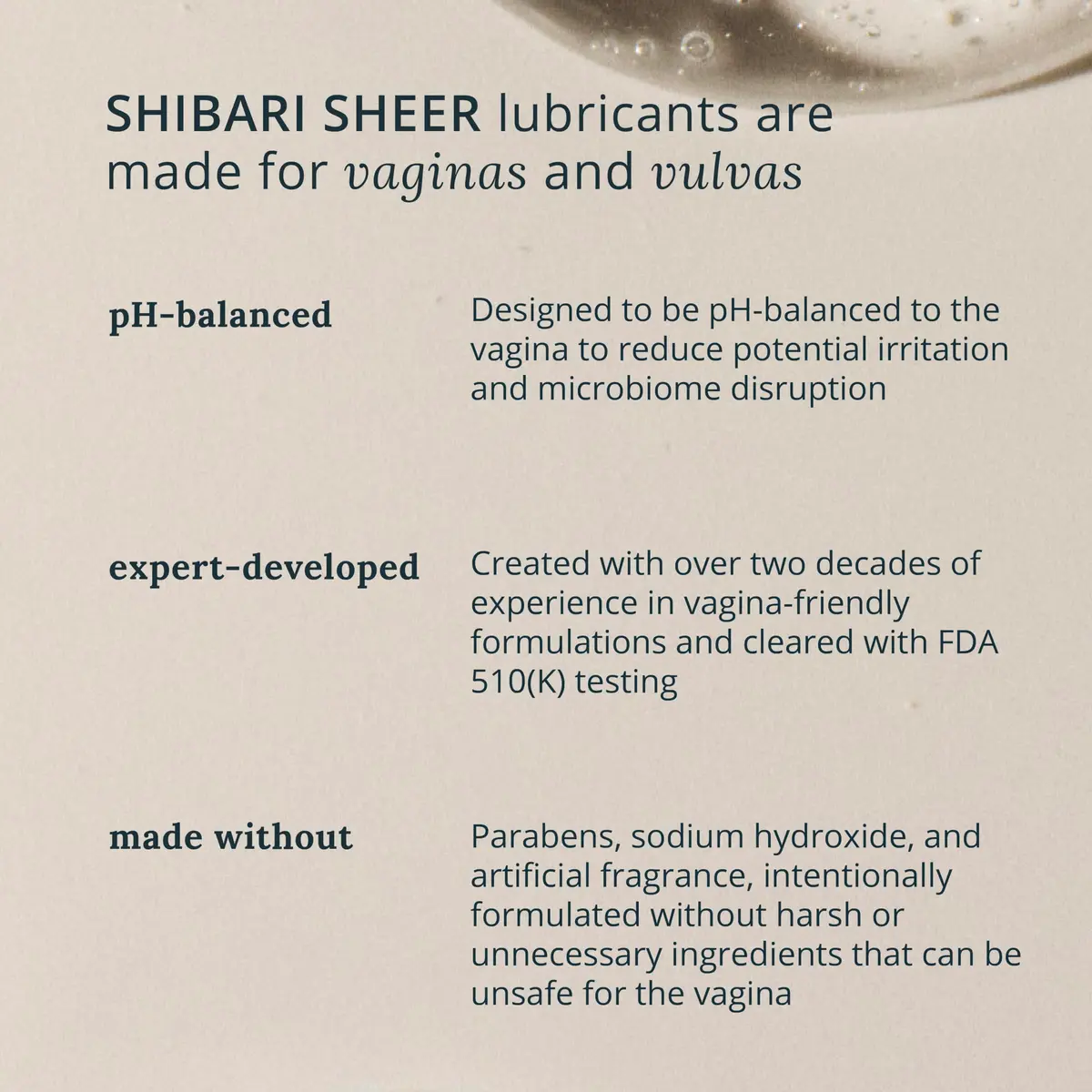 Shibari Water-Based Personal Lubricant 237ml (8 Fl Oz) | pH-Balanced Intimate Lube for Women & Couples - view 3