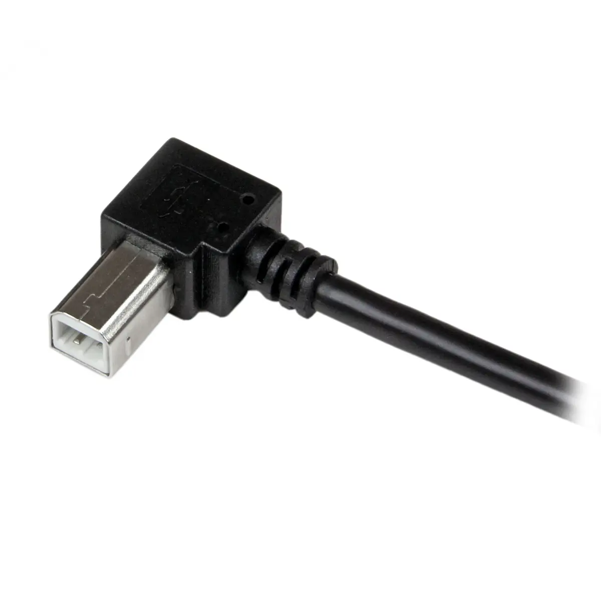 StarTech.com USB 2.0 A to Right-Angle B Cable 3m (10ft) | Connect Hard-to-Reach Peripherals - view 2
