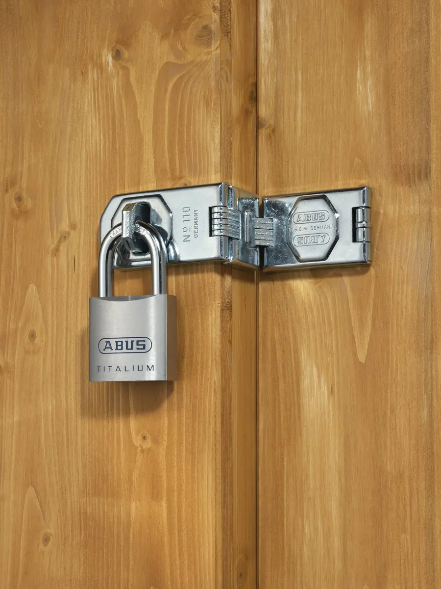 ABUS 80TI/40 Titalium™ Aluminum Alloy Padlock Keyed Different | Lightweight, Durable & Secure - view 2