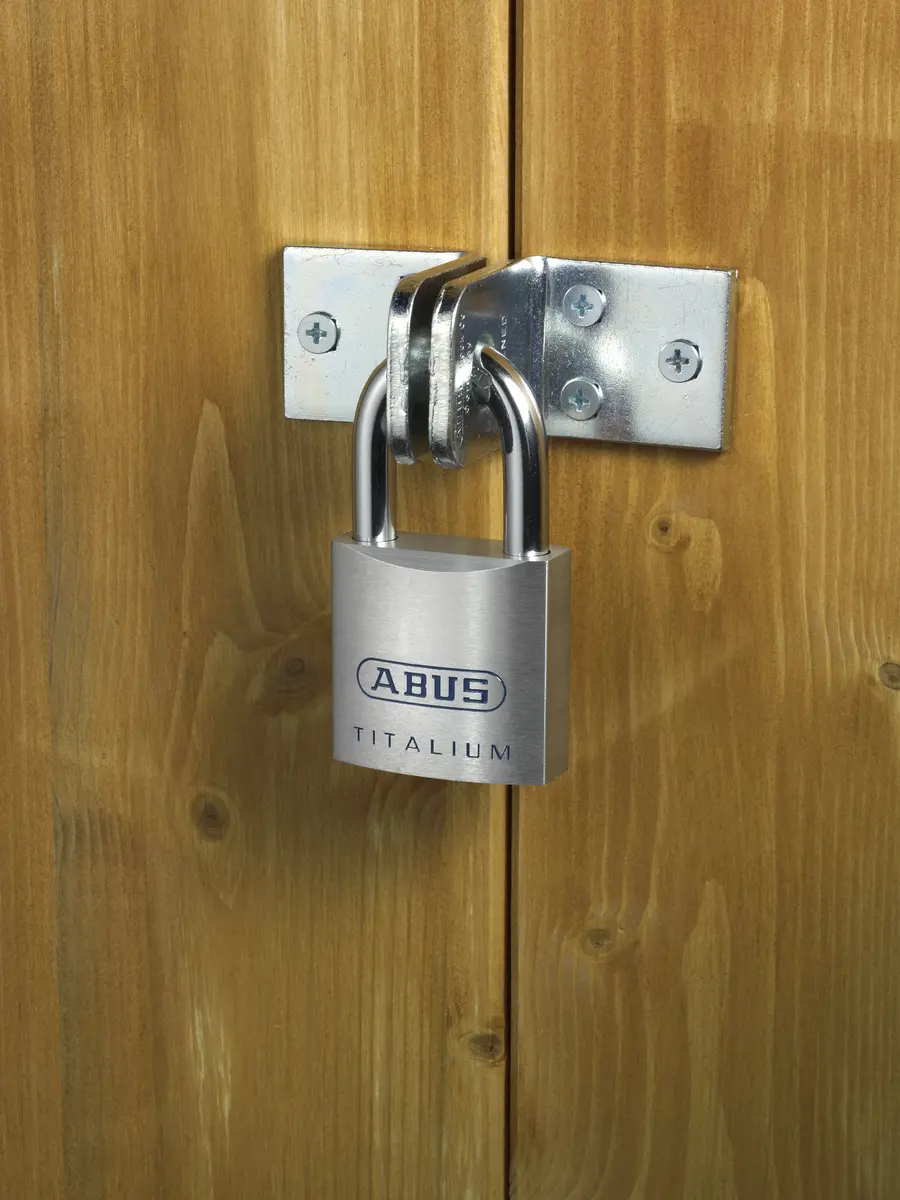 ABUS 80TI/40 Titalium™ Aluminum Alloy Padlock Keyed Different | Lightweight, Durable & Secure - view 3