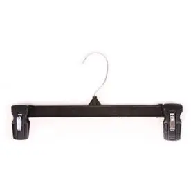 Supply 12" Recycled Plastic Pinch Grip Hangers (Box of 200) | Heavy-Duty, Eco-Friendly Garment Holders - main product image
