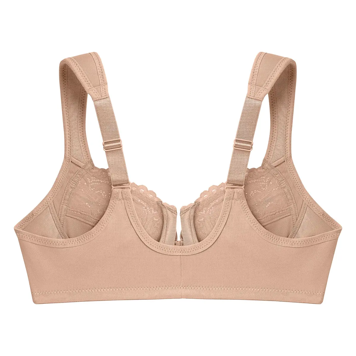 Glamorise Full Figure Plus Size Wonderwire Front-Closure Bra 34F | Support & Comfort for Curvy Women - view 5