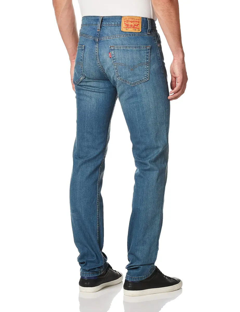 Levi's Men's 511 Slim Fit Jeans | Narrow Fit, 28W x 30L, Cotton Blend, Casual Style - view 3