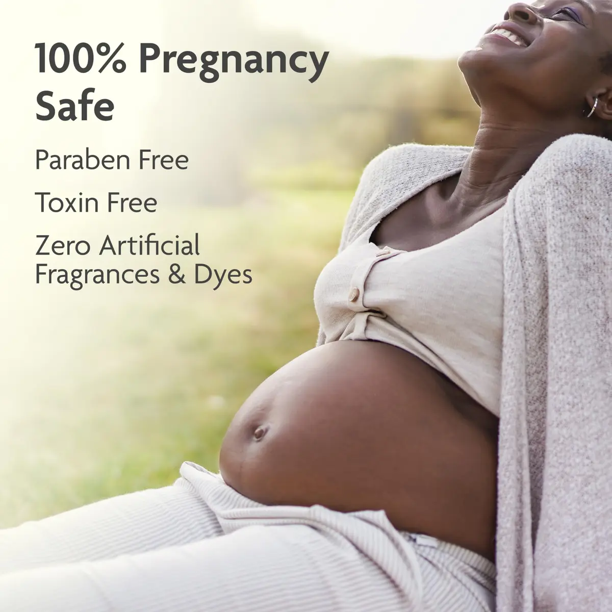 TriLASTIN Stretch Mark Cream for Pregnancy – Hydrating Belly Cream for Pregnant Women- Shea Butter & Vitamin E, Paraben Free, No Added Fragrances - 4 oz - view 4