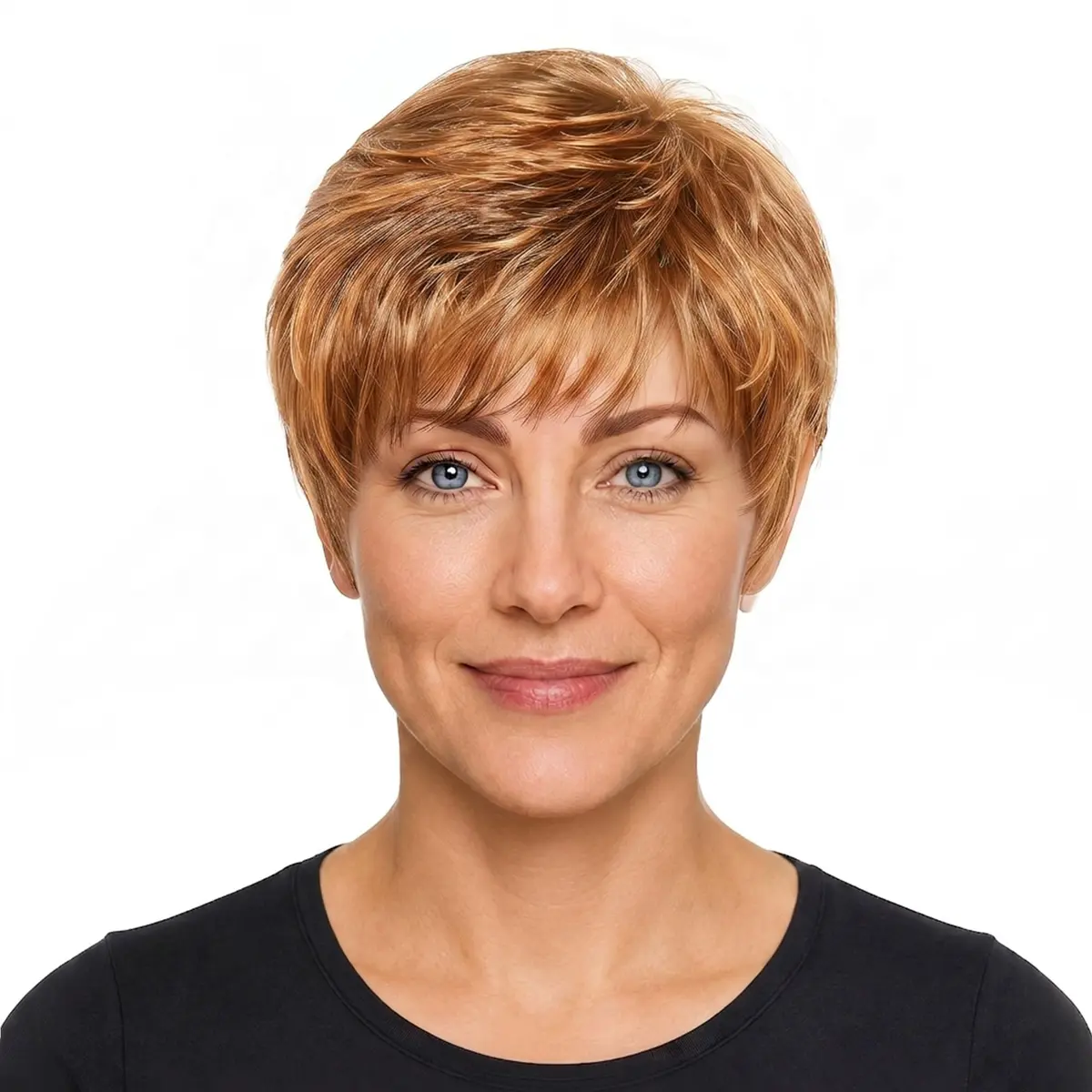 hairuwear Raquel Welch Pixie Cut Short Red Wig, WINNER | Lightweight, Ready-to-Wear, Natural Texture - main product image