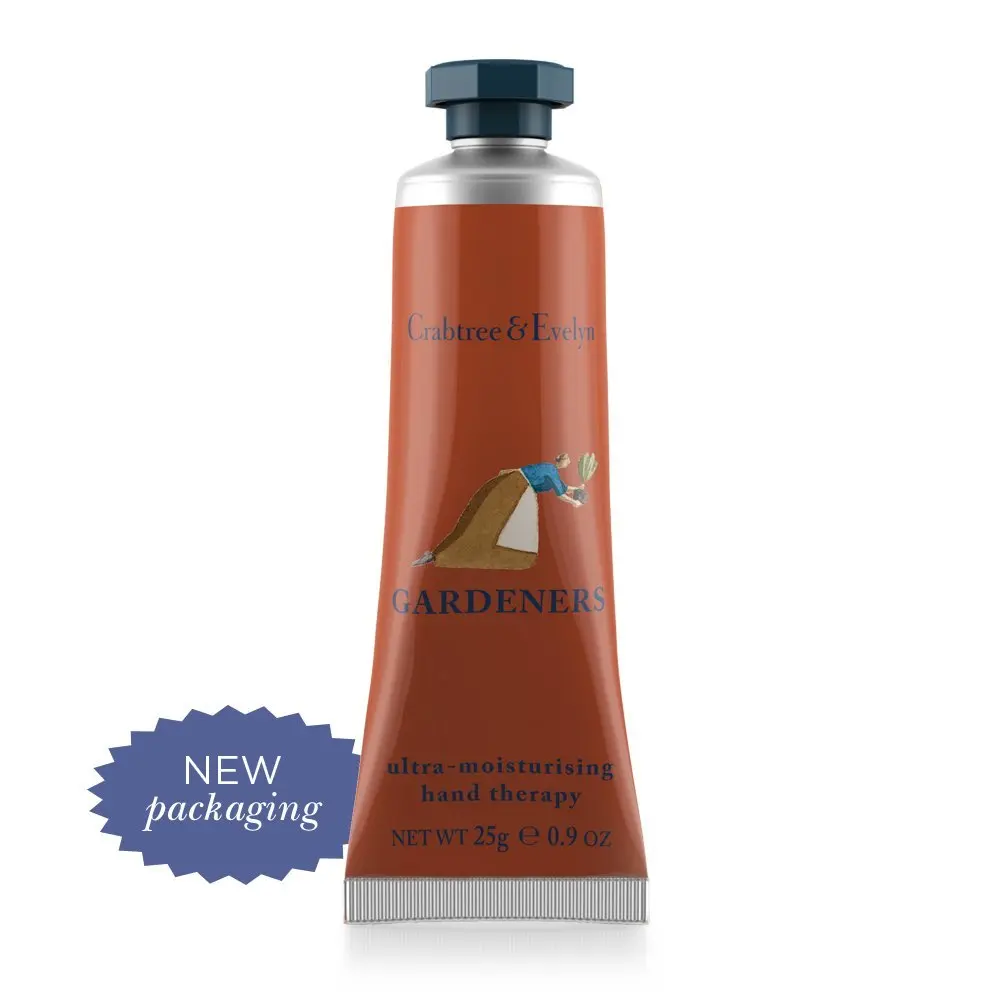 Crabtree & Evelyn Gardeners Ultra-Moisturising Hand Cream Therapy, 0.9 oz | Nourishing & Hydrating - main product image