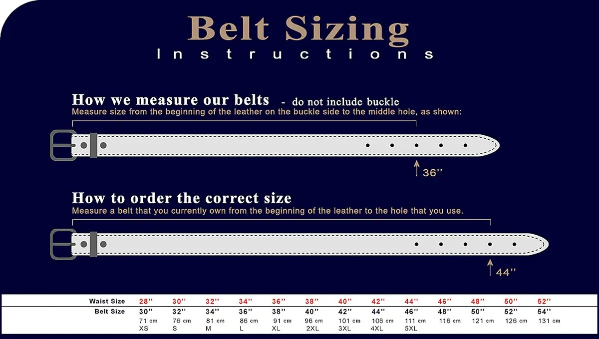 Belts.com 1.5" Full Grain Leather Western Belt Strap | Vintage Pattern, Black, Size 30 - view 6