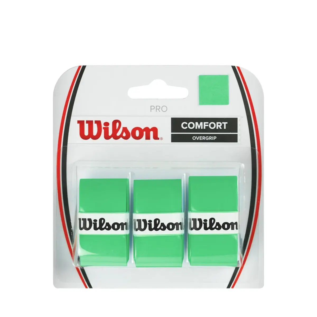 WILSON Sensation Pro Tennis Racquet Over Grip - Green | 3 Grips - main product image