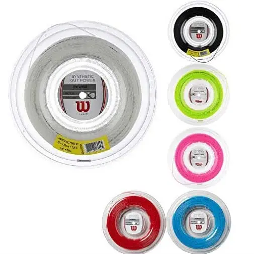 Wilson Synthetic Gut Power 16 Tennis String 660ft Reel | Solid Core, Responsive Energy, Suitable for All Styles - view 2