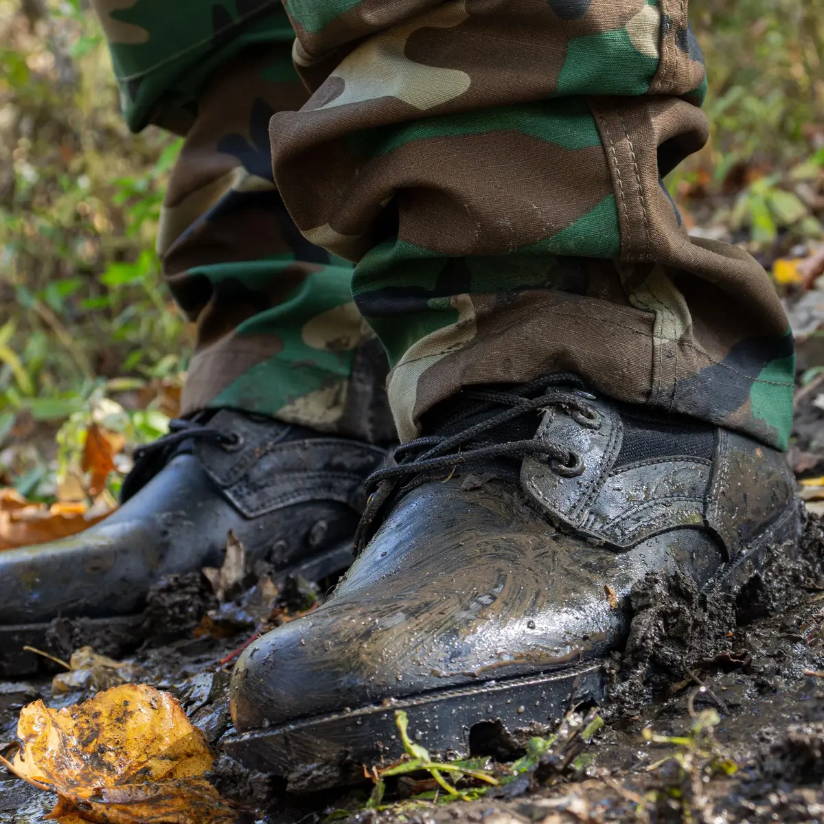 FOX OUTDOOR PRODUCTS Vietnam Jungle Boot, Black, Size 1 | Durable Combat Boot for Rugged Use - view 2