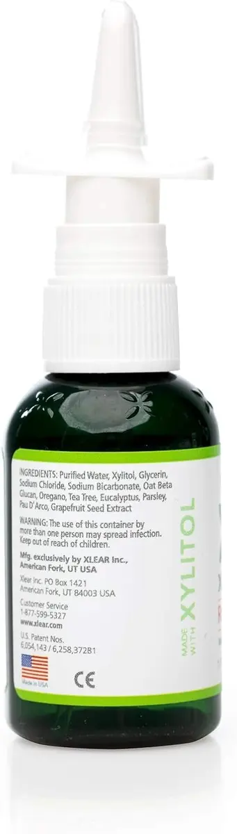 Xlear Rescue Natural Nasal Spray with Xylitol 1.5 fl oz | Sinus Relief & Moisturizer - view 6