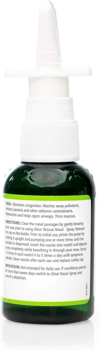 Xlear Rescue Natural Nasal Spray with Xylitol 1.5 fl oz | Sinus Relief & Moisturizer - view 7