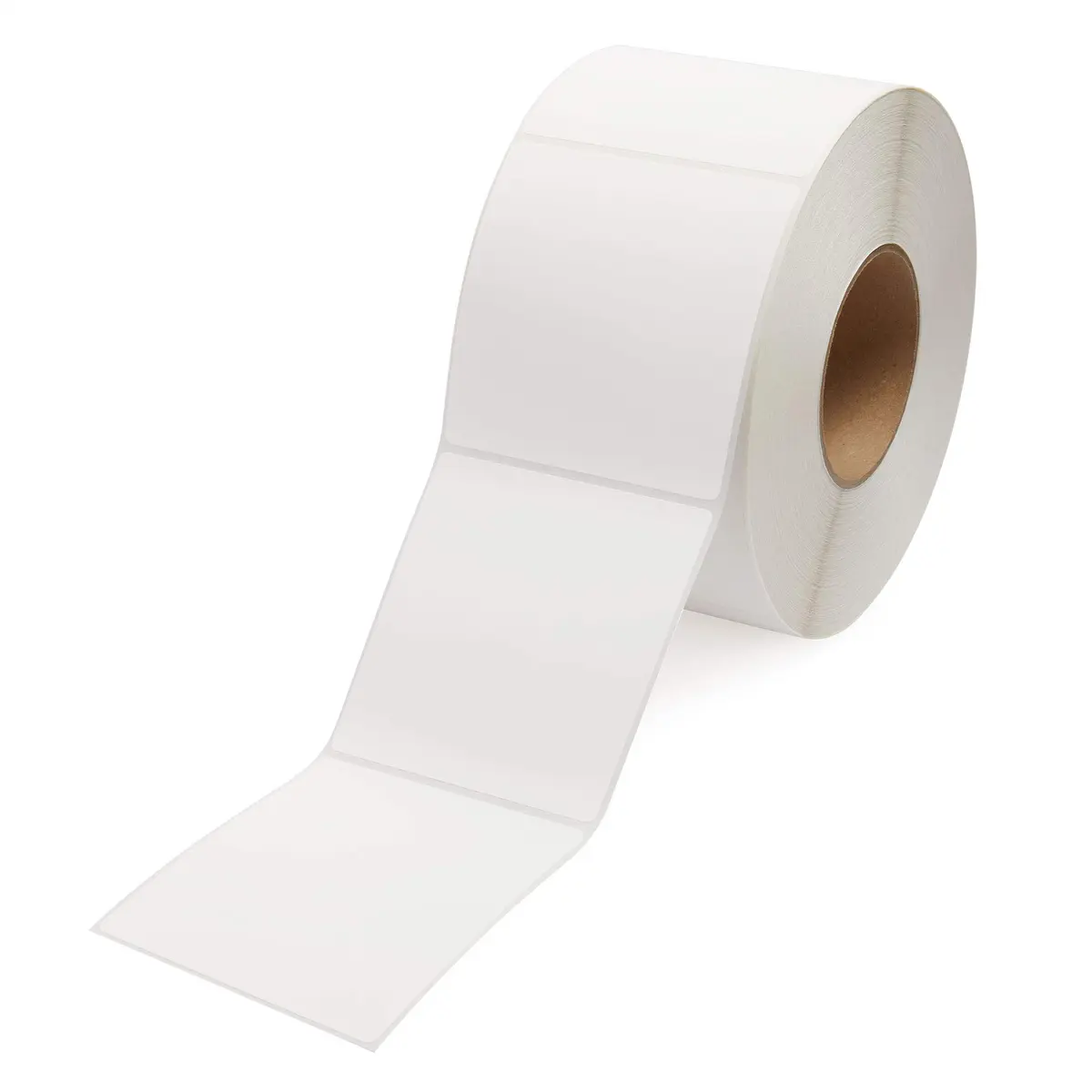 Smith Corona 4x4 Direct Thermal Labels 4" x 4" | Industrial Printer Labels with Permanent Adhesive - view 2
