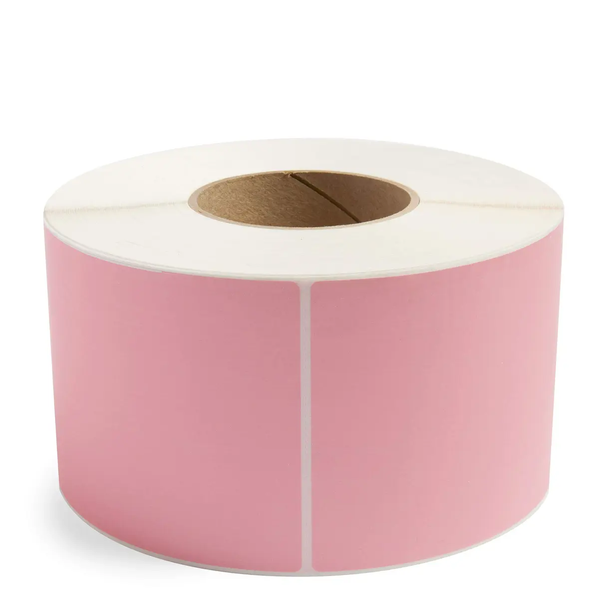 Smith Corona 4x6 Pink Thermal Transfer Labels 1000 Labels/Roll | Industrial Printer Compatible - main product image