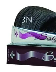 Developlus Satin Color #3N Dark Brown 88ml (3 Fl Oz) (3-Pack) | Ammonia-Free Hair Color for Brown Hair - main product image
