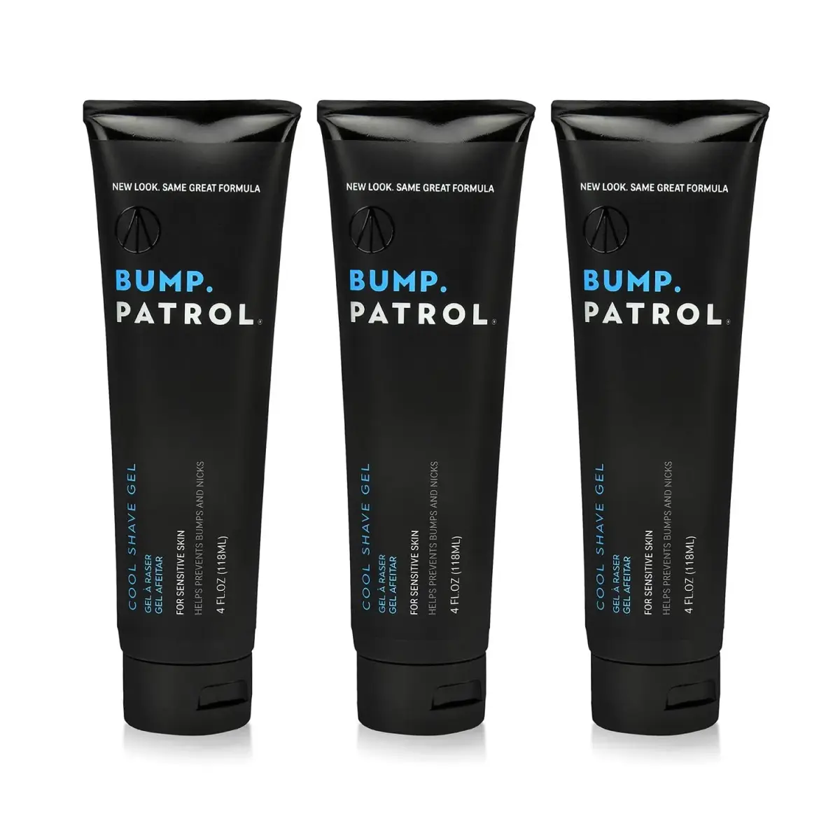 Bump Patrol Cool Shave Gel 360ml (12 Fl Oz) | Dermatologist Approved Clear Gel for Sensitive Skin - main product image