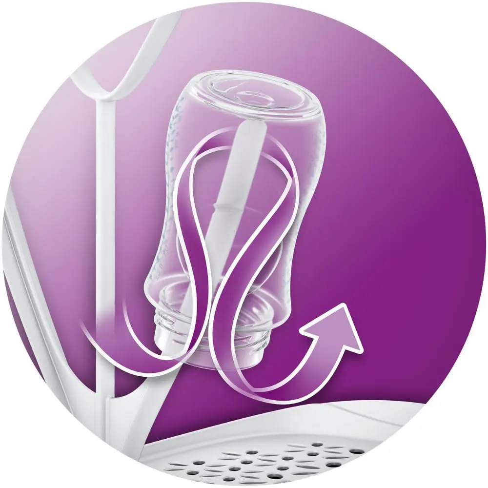 Philips Avent Baby Bottle Drying Rack, White | Fits 8 Bottles & Accessories, Adjustable Design, Detachable Drip Tray - view 7