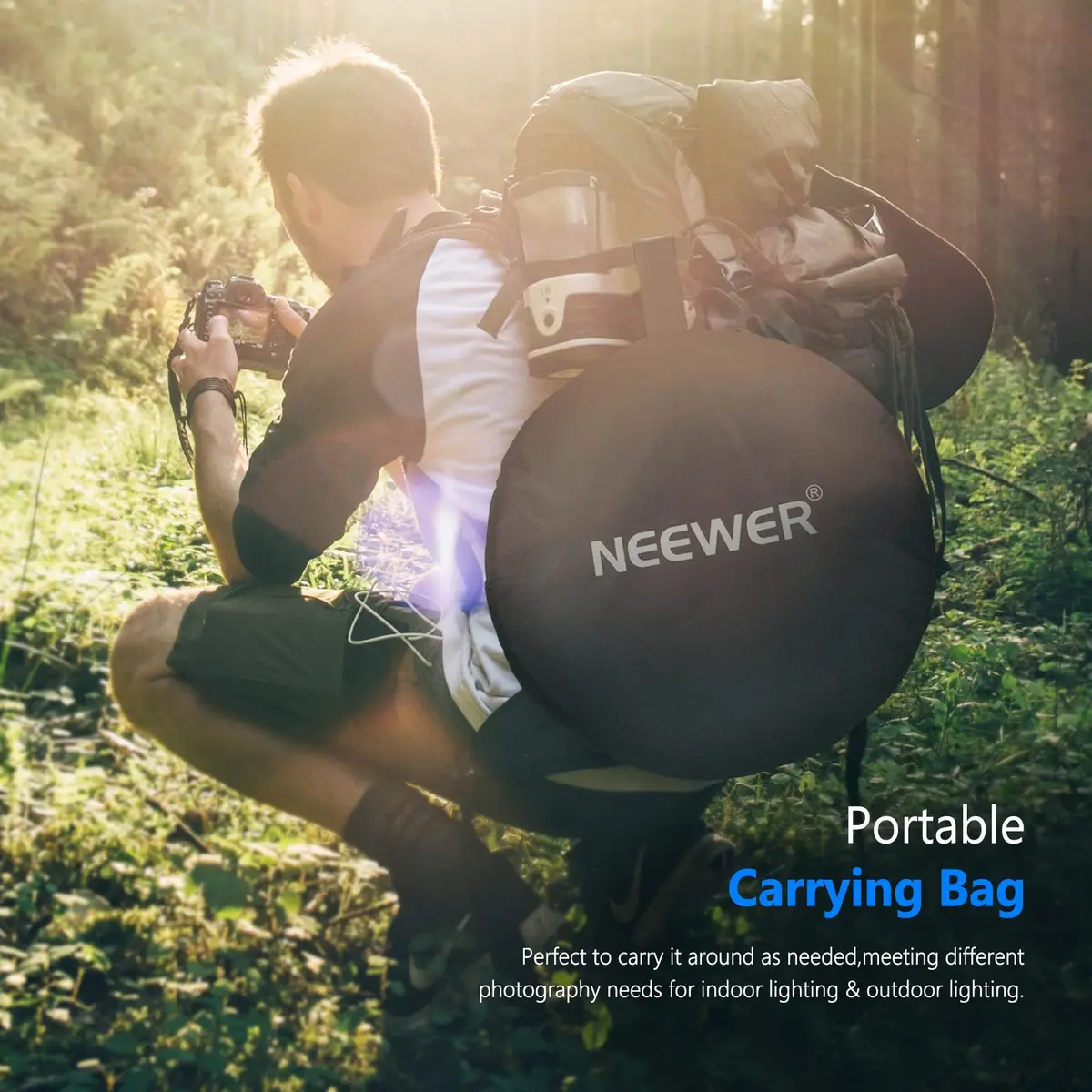 NEEWER 40"x60"/100x150cm Light Reflectors for Photography | Oval, Multi-Color Studio Reflector - view 6