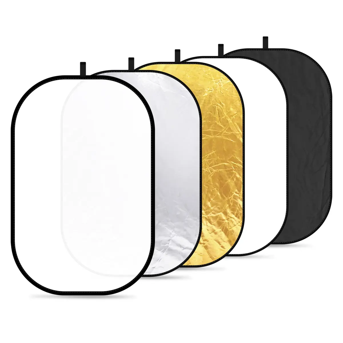NEEWER 40"x60"/100x150cm Light Reflectors for Photography | Oval, Multi-Color Studio Reflector - main product image