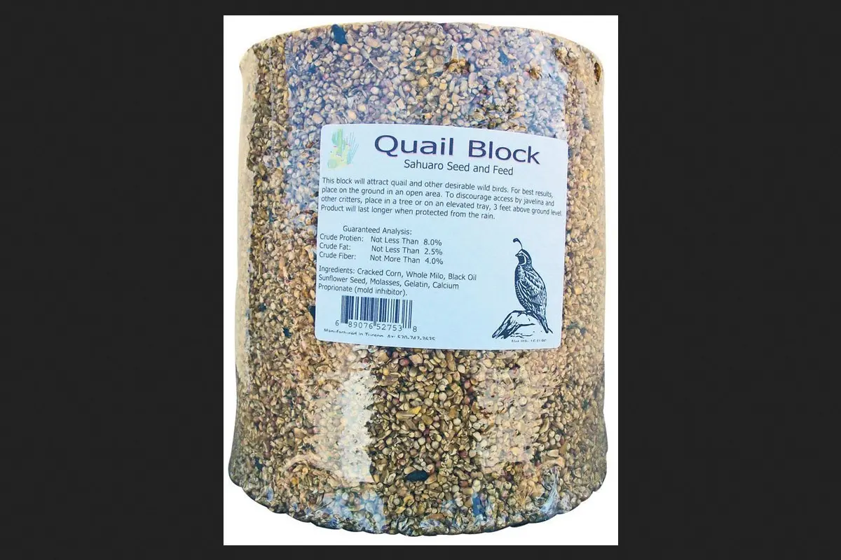 Arizona Grain Inc Combo Quail & WB Block | Assorted Bird Food for Backyard Birds - main product image