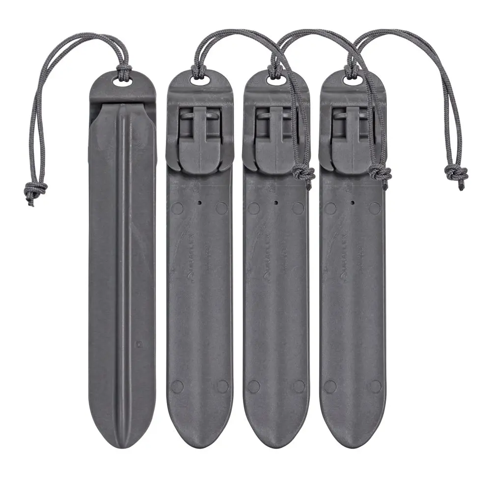 VANQUEST 5" MOLLE Sticks (4 Pack) Wolf Gray | Quick-Release PALS Webbing Attachments - main product image