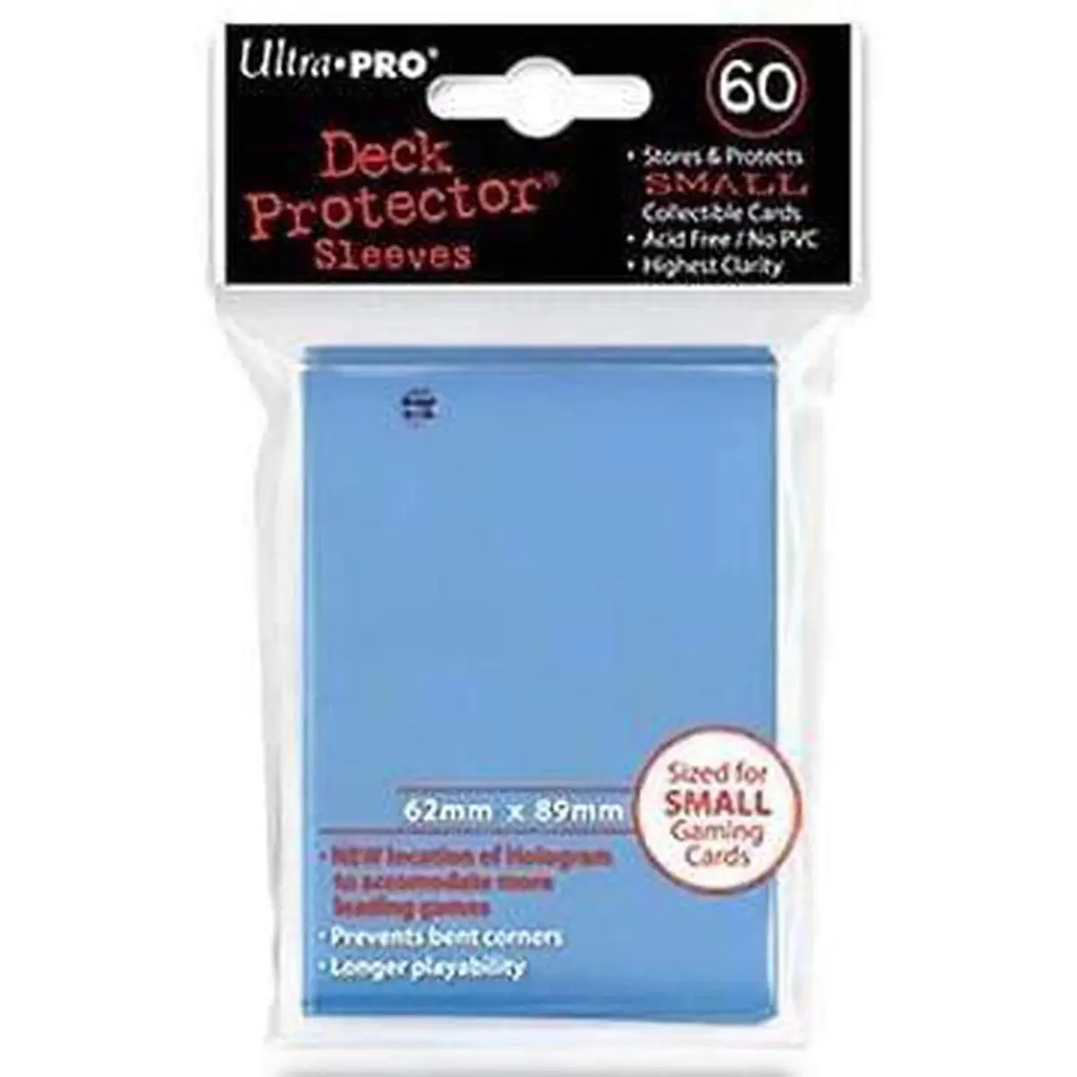 Ultra Pro Small PRO-Matte Deck Protector Sleeves for Yu-Gi-Oh and Cardfight Vanguard - Red (60 ct.) | Non-glare, Perfect fit, Archival safe - view 3