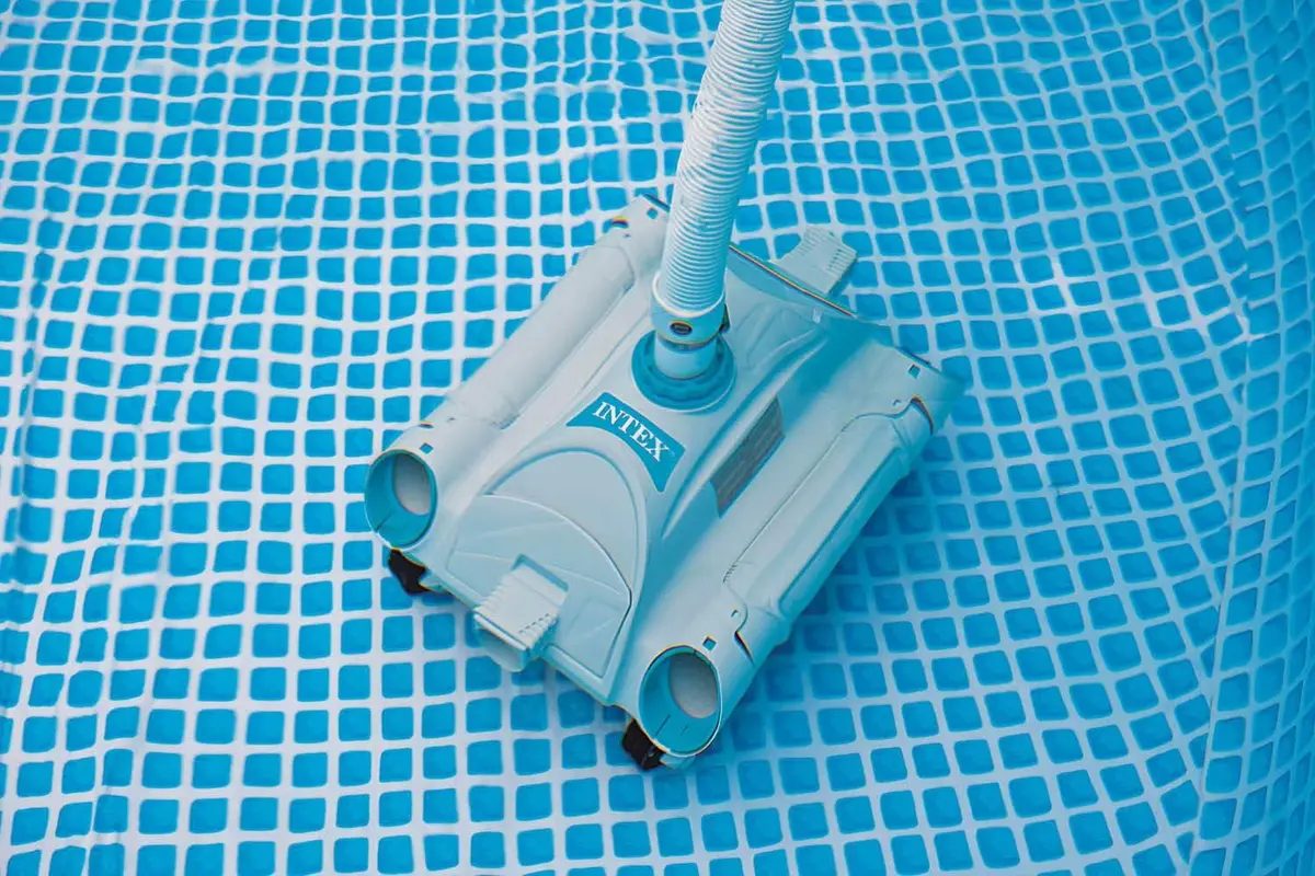 Intex 28001E Above Ground Pool Automatic Pool Cleaner Pressure Side Vacuum with 24ft 7in Hose | Hassle-Free Pool Maintenance - view 3