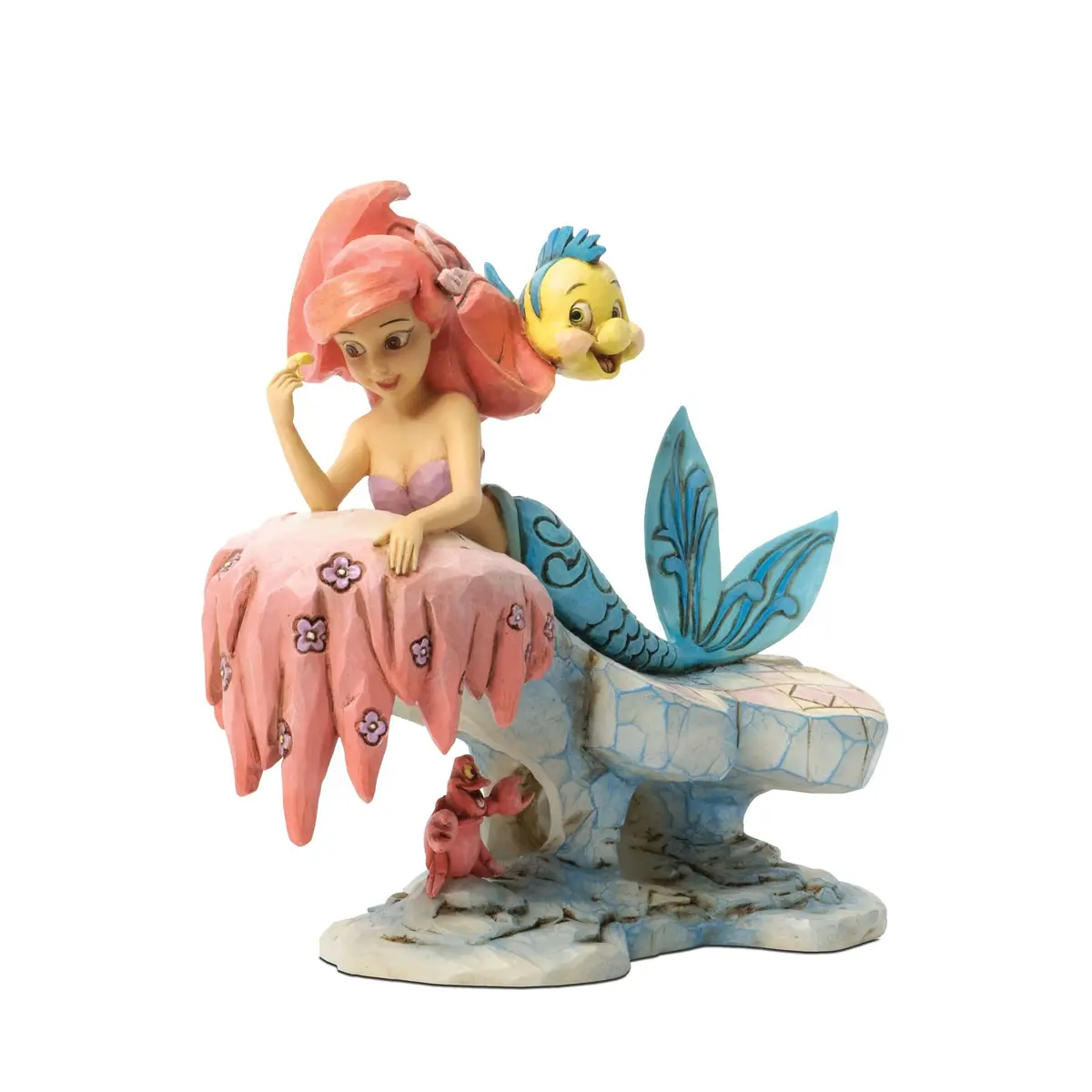Enesco Disney Traditions Ariel 25th Anniversary Figurine 6.25” | Handcrafted Resin Collectible - main product image