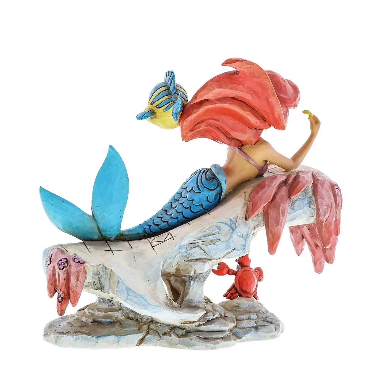 Enesco Disney Traditions Ariel 25th Anniversary Figurine 6.25” | Handcrafted Resin Collectible - view 4