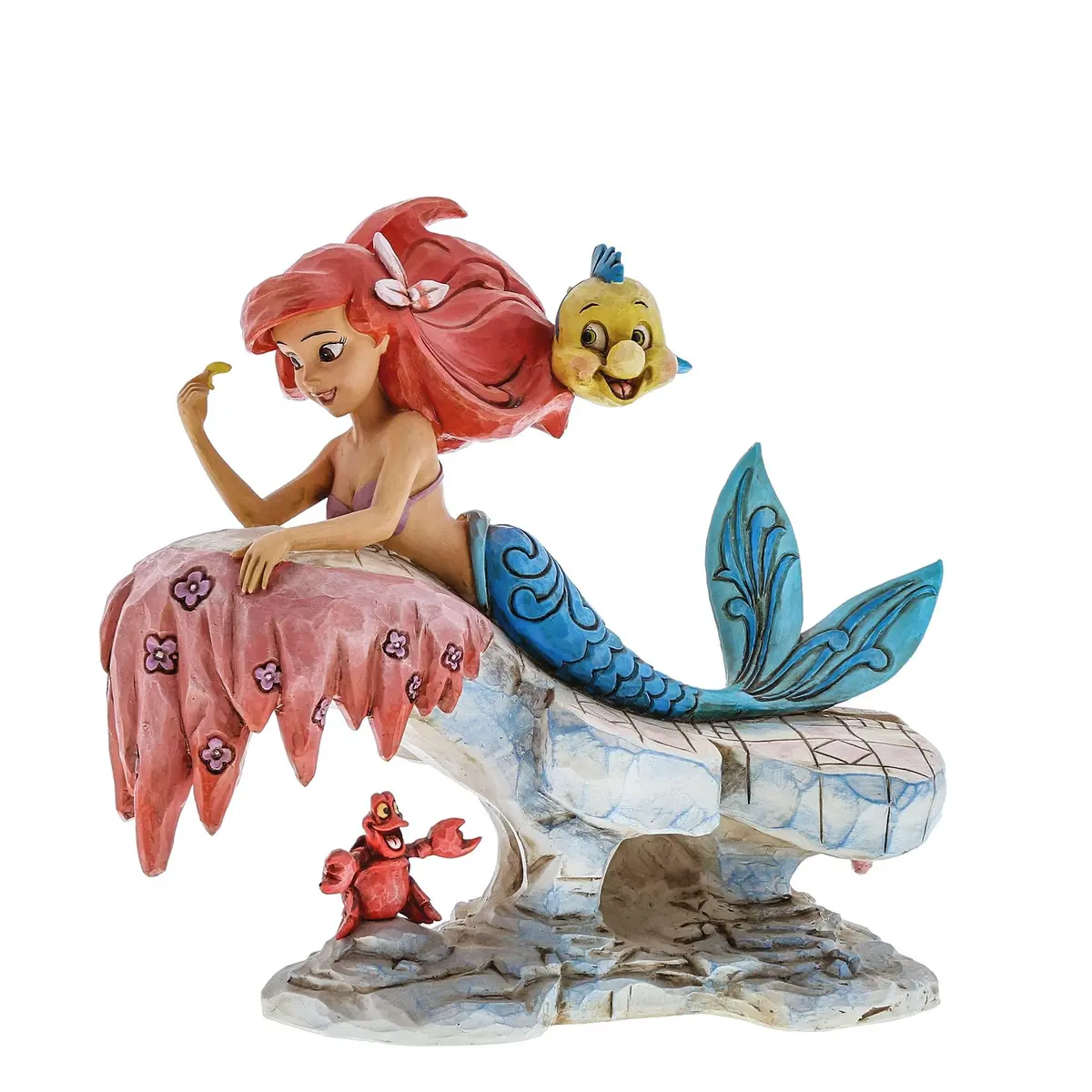 Enesco Disney Traditions Ariel 25th Anniversary Figurine 6.25” | Handcrafted Resin Collectible - view 2