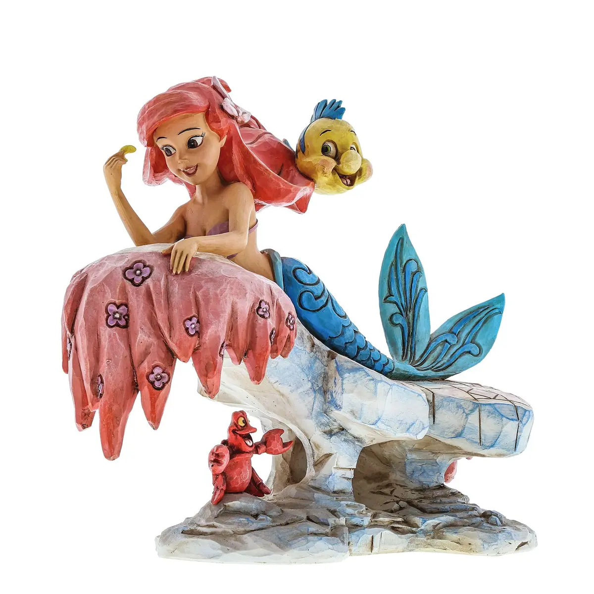 Enesco Disney Traditions Ariel 25th Anniversary Figurine 6.25” | Handcrafted Resin Collectible - view 3