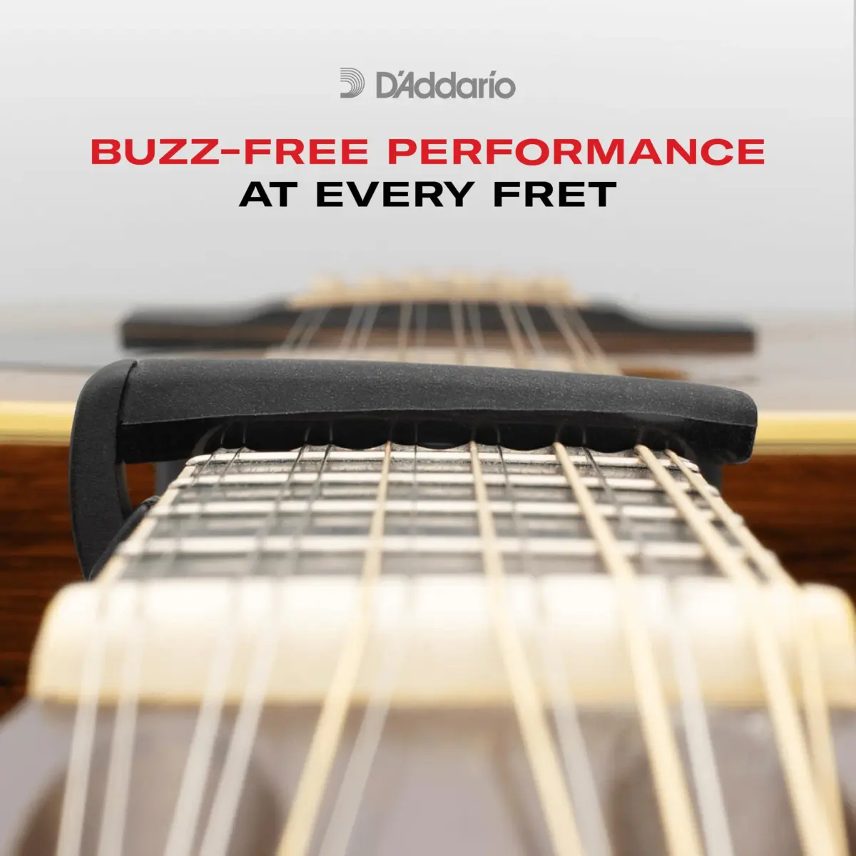 D'Addario NS Banjo & Mandolin Capo, Black | Aircraft-Grade Aluminum for Buzz-Free Performance - view 2