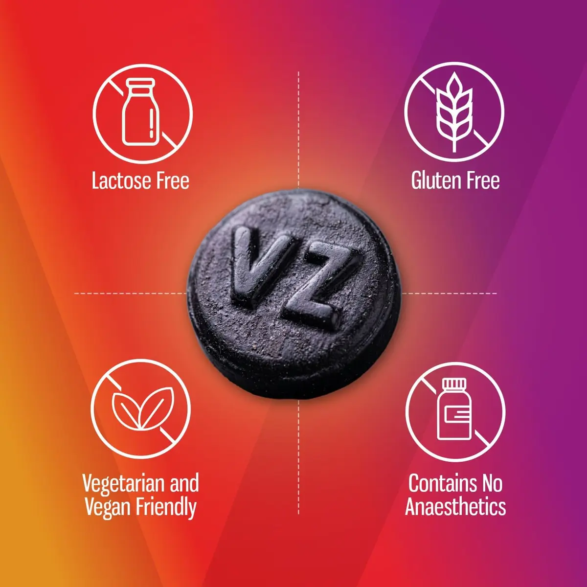 Vocalzone Throat Pastilles 72 Count (2.27 kg / 0.2 lb) | Natural Sore Throat & Cough Relief for Professionals - view 4