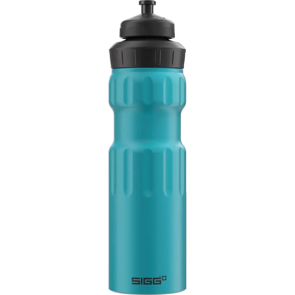Sigg Sports Water Bottle - WMB Sports Blue | 25 Oz Lightweight Aluminum, Leakproof, BPA Free - main product image