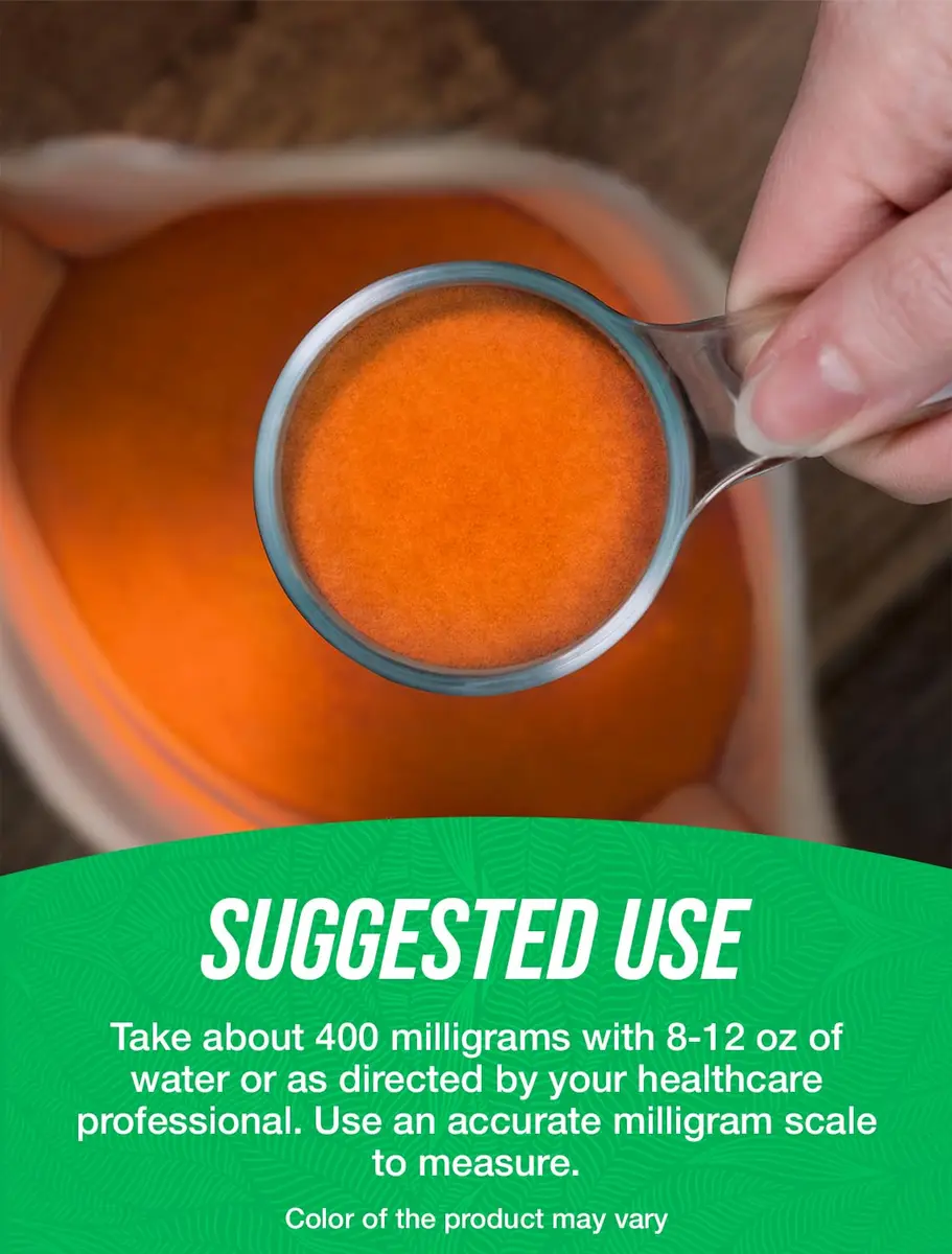 BulkSupplements.com Lutein Powder 400mg from Marigold Flower Extract | Eye Support & Antioxidant - view 4