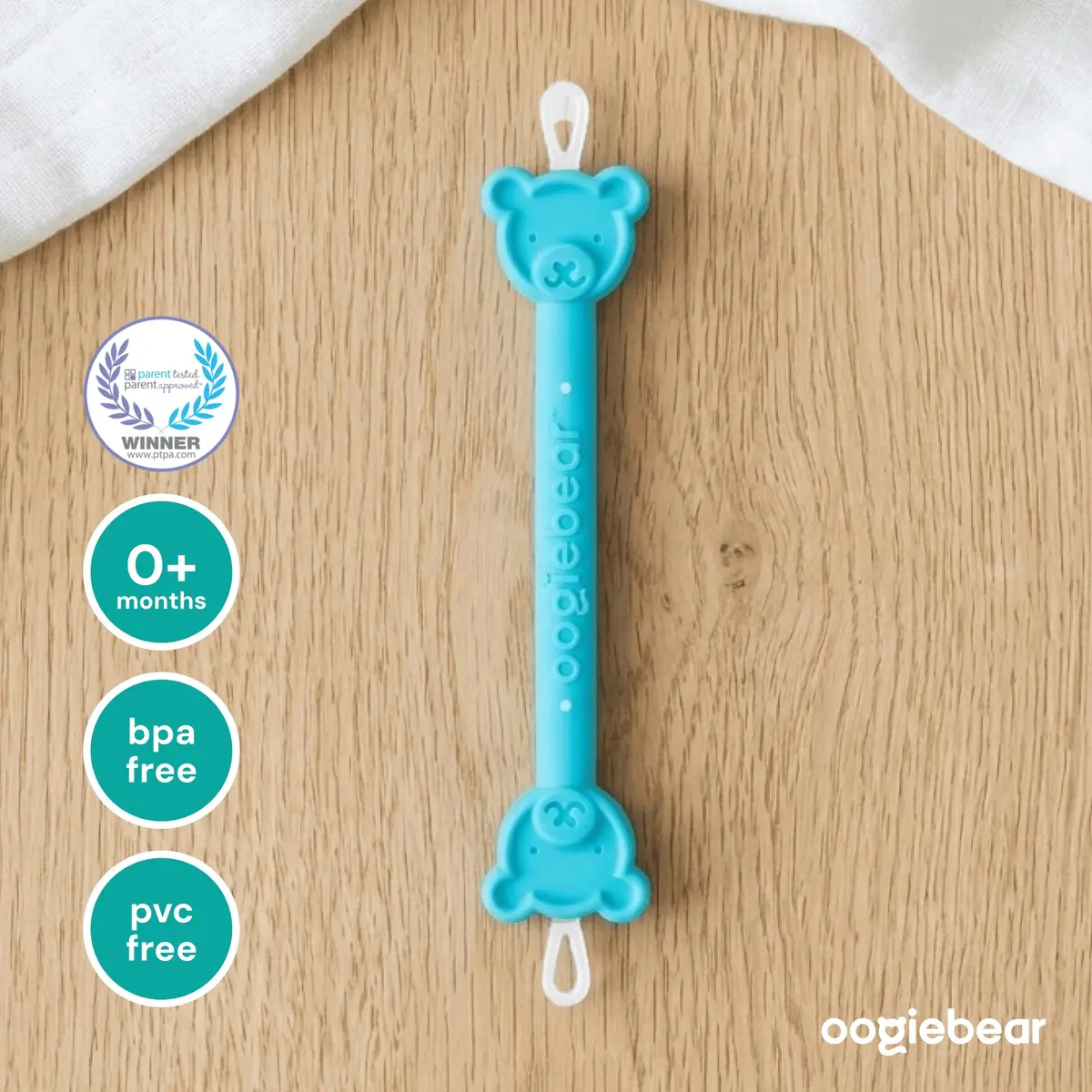 oogiebear Baby Nose & Ear Picker, Safe Booger Remover Tool, 1 Piece, Blue | Dual-Ended Gentle & Effective - view 4