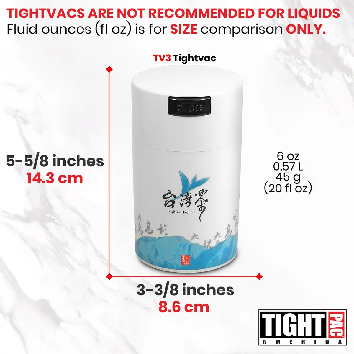 Tightpac Food Storage Container 6oz | Airtight Vacuum Seal for Dry Goods in India - view 7