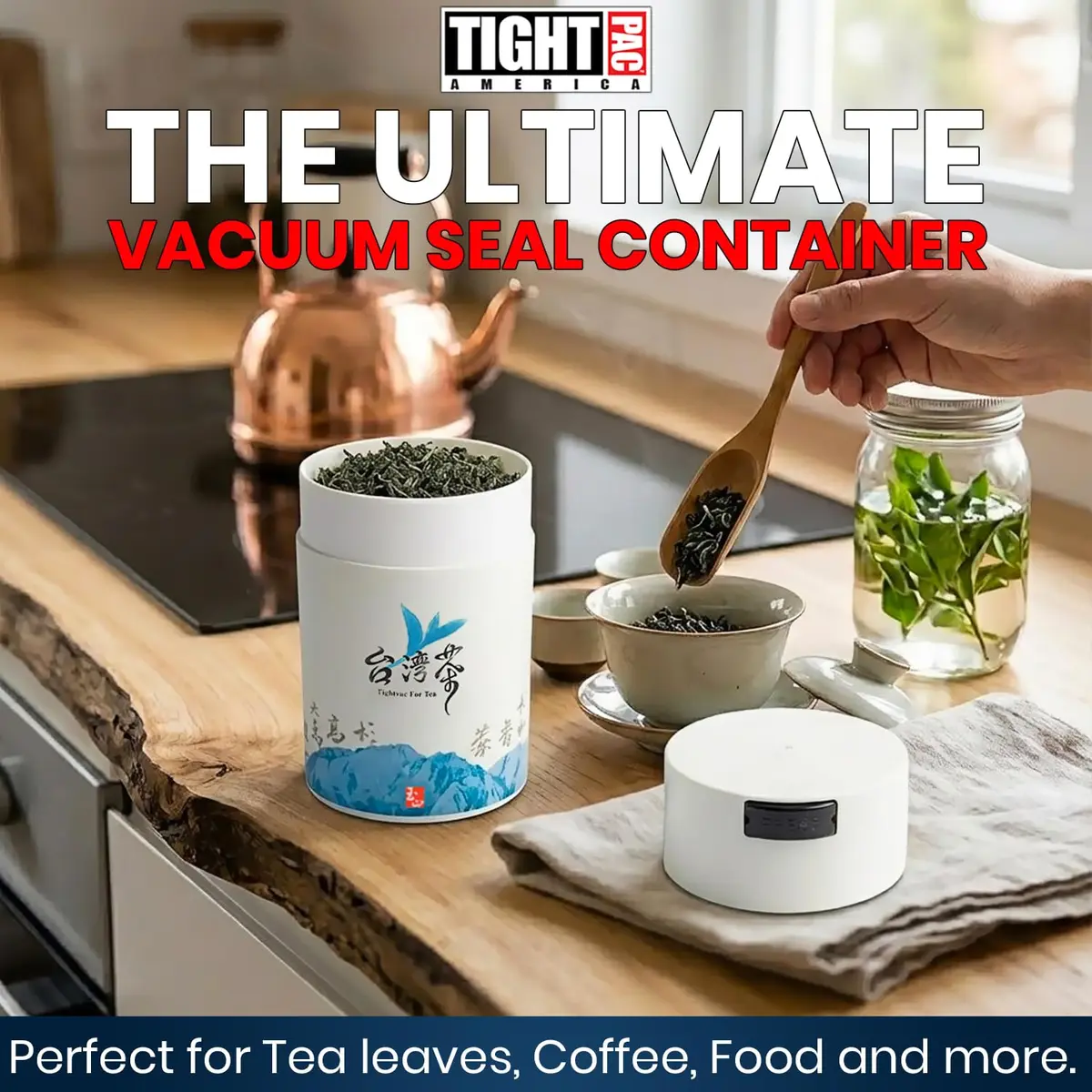 Tightpac Food Storage Container 6oz | Airtight Vacuum Seal for Dry Goods in India - view 2