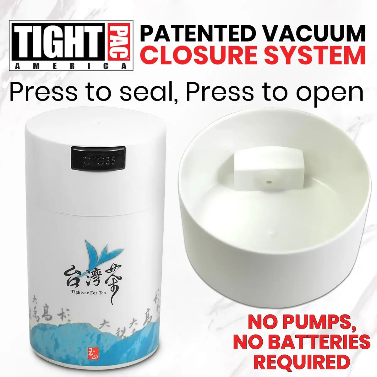 Tightpac Food Storage Container 6oz | Airtight Vacuum Seal for Dry Goods in India - view 3