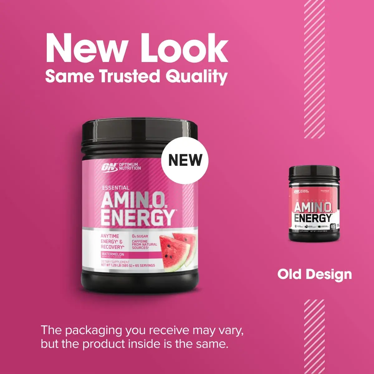 Optimum Nutrition Amino Energy Pre Workout Watermelon 20.6 oz (584 g) | Keto Friendly Energy & Focus - view 5