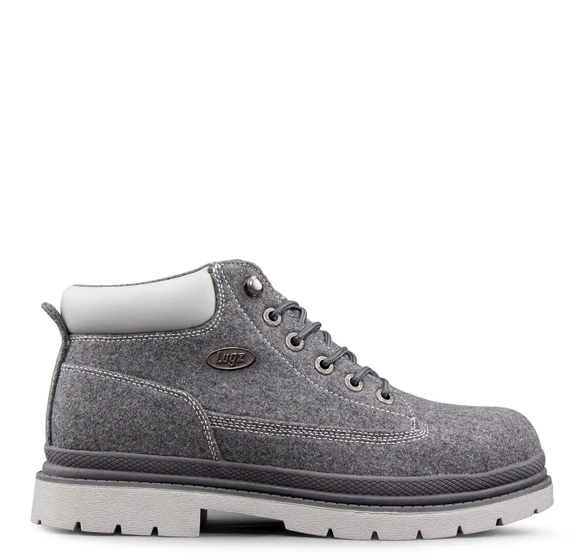 Lugz Drifter Chukka Boot, Charcoal/Grey, 10.5 M | Rugged, Comfortable, Versatile - view 2