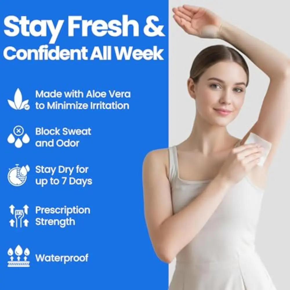 Kleinert's Antiperspirant Wipes for Men & Women, 10 Count | Sweat & Odor Control - view 2