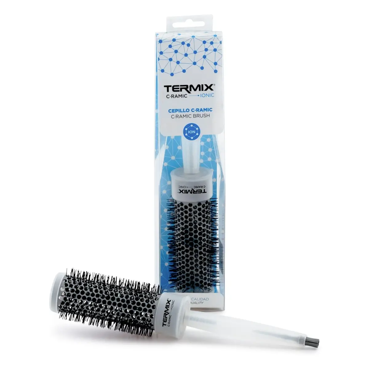 Termix Ionic Ceramic Round Hair Brush Ø 23 mm (0.9 inch) | Faster Blow-Drying & Styling - view 2