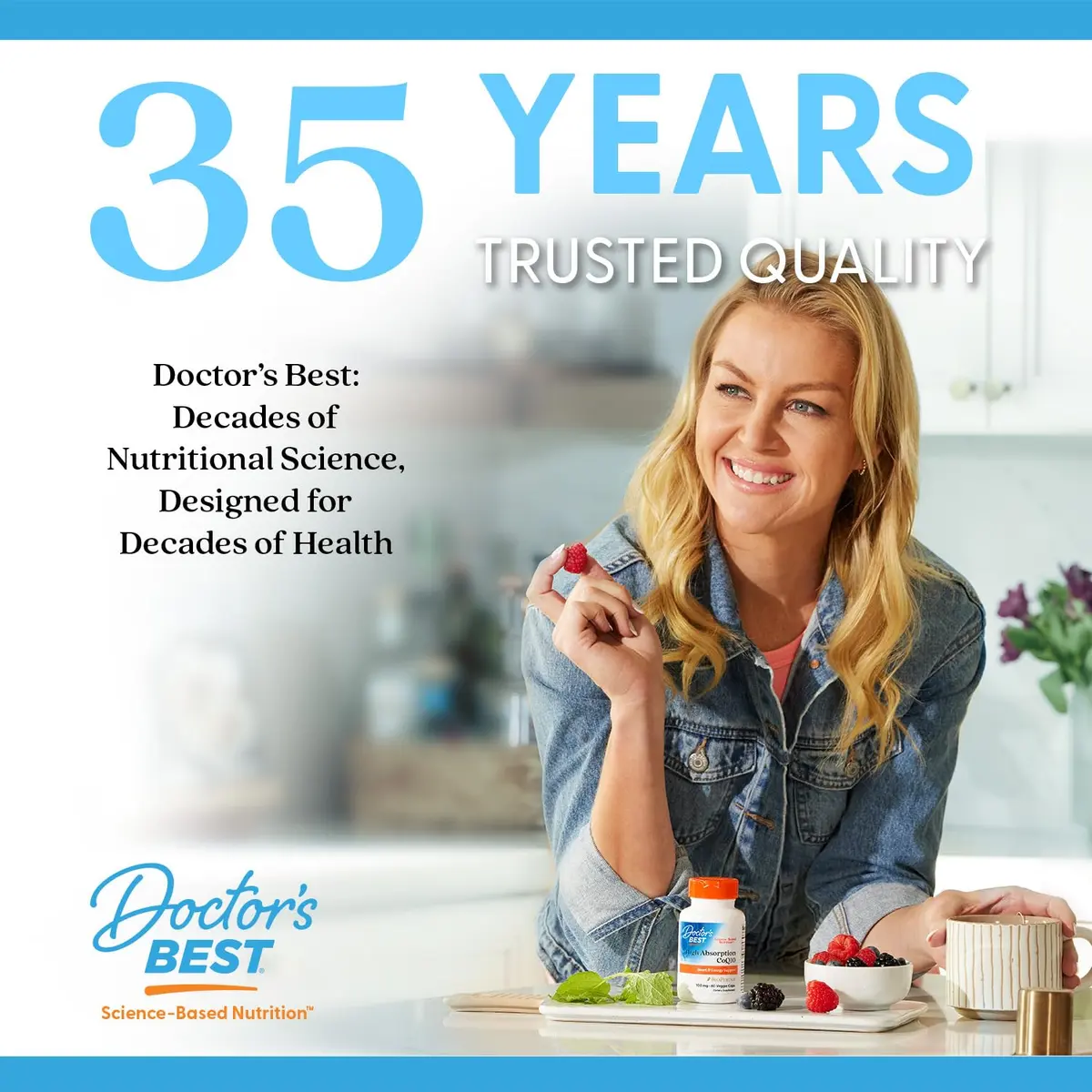 Doctor's Best MSM Supplement Capsules 3000 mg 360 Count | Supports Hair, Skin, Nails, Joint Health & Mobility - view 5
