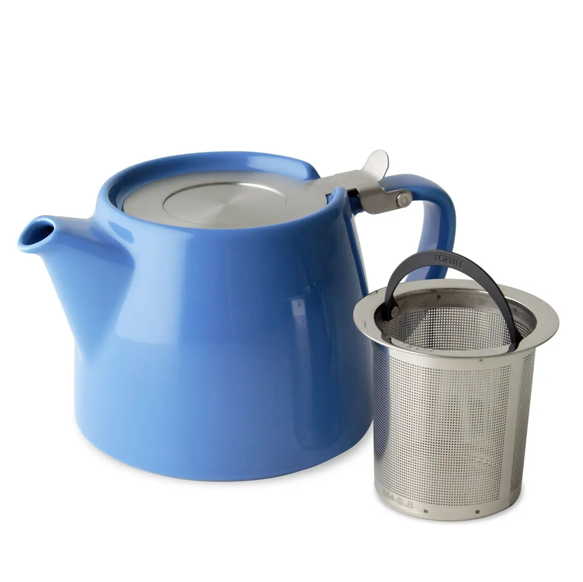 FORLIFE Stump Teapot with SLS Lid & Infuser, 18oz | Stackable, Dishwasher Safe, Lead-Free, BPA-Free - view 2