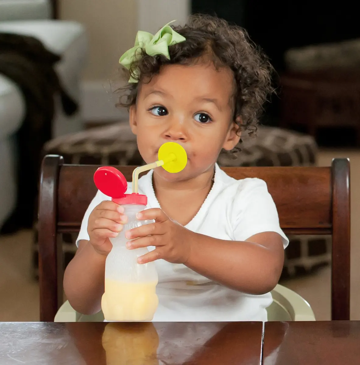 ARK Therapeutic Bear Bottle Kit 8oz | Food-Grade Honey Bear Straw Cup for Oral Motor Skills - view 4
