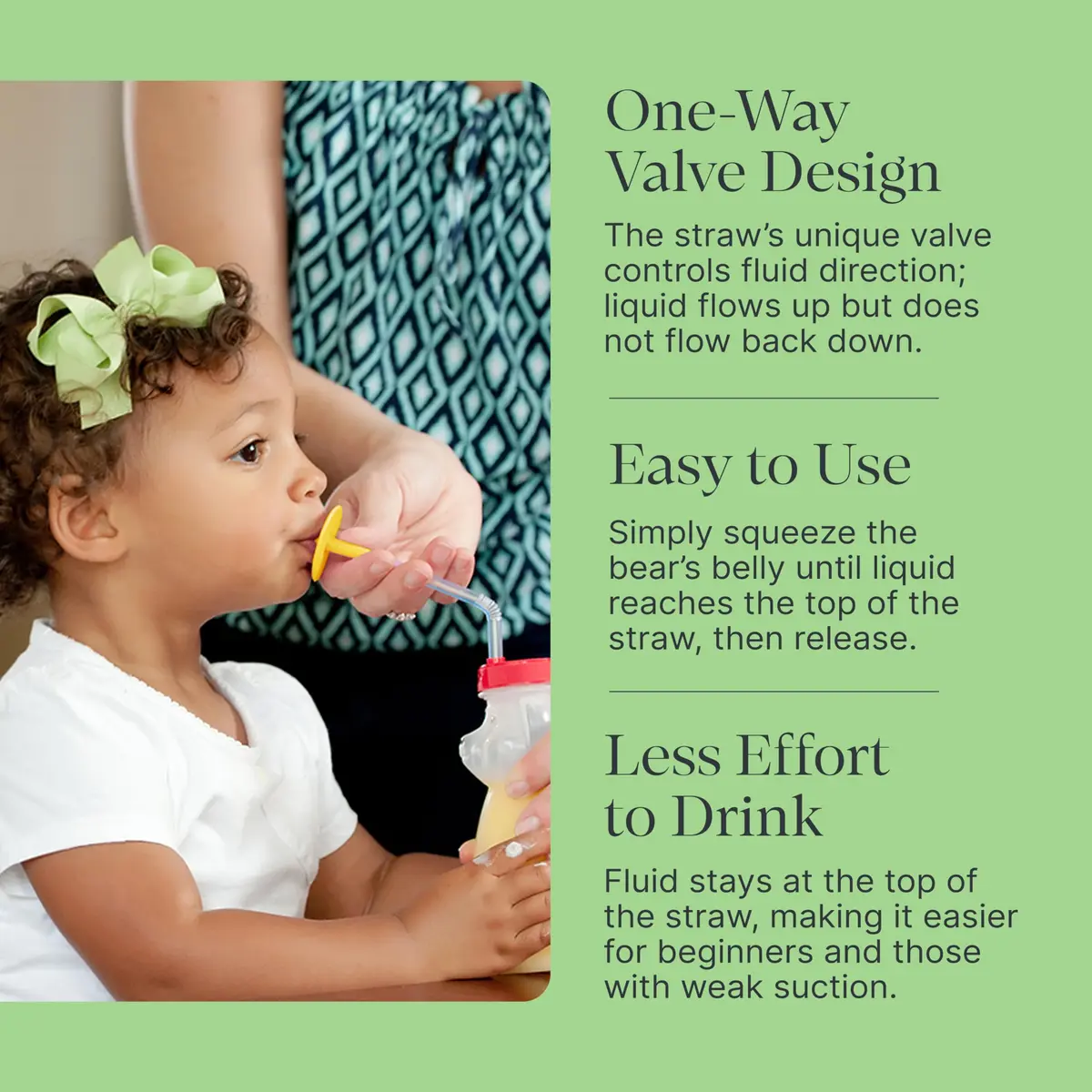 ARK Therapeutic Bear Bottle Kit 8oz | Food-Grade Honey Bear Straw Cup for Oral Motor Skills - view 7