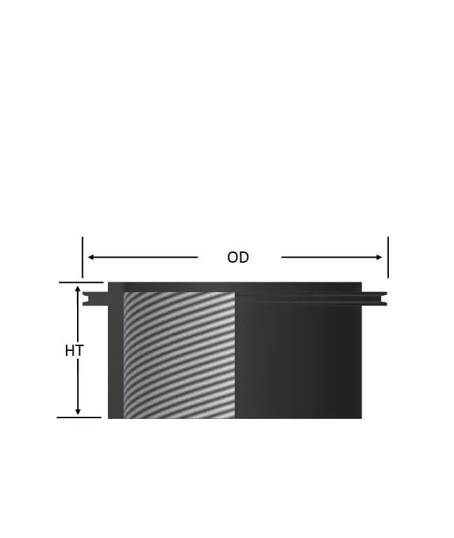 Solberg 10™ Replacement Paper Filter for Compressor | 4" Outer Diameter, 1-3/8" Height, 35 SCFM, Made in the USA - view 8