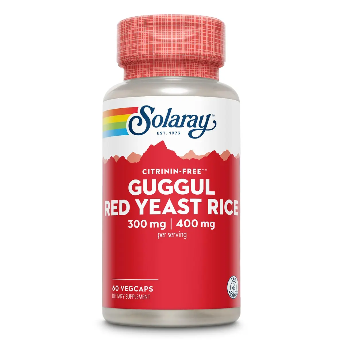 SOLARAY Guggul Gum Extract & Red Yeast Rice - main product image