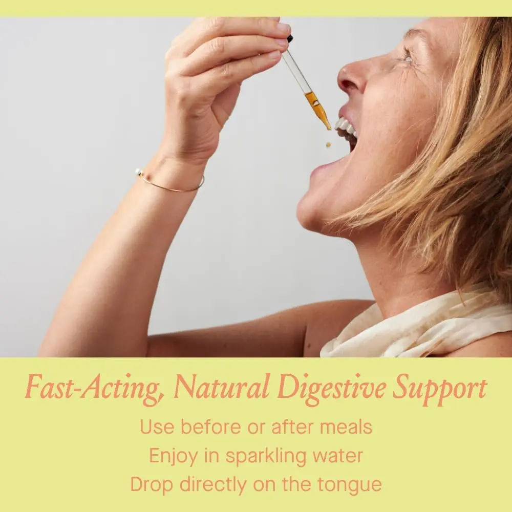 Urban Moonshine Citrus Digestive Bitters 8 Fl Oz | Organic Herbal Support for Gut Health - view 2